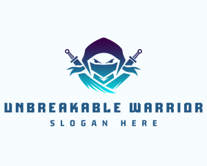 Gaming Ninja Warrior logo design