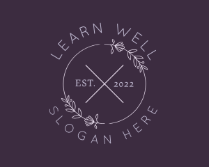 Feminine Wellness Flower  logo design