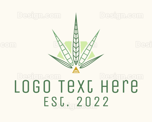 Medical Marijuana Leaf Logo