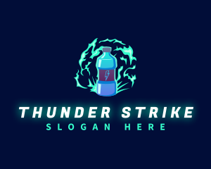 Energy Drink Thunder logo design