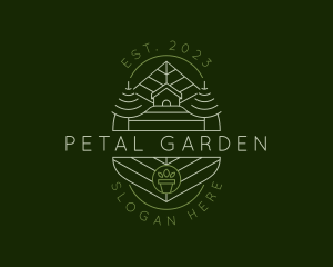 House Landscaping Nature logo design