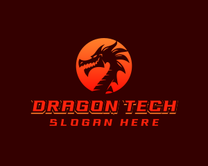 Gaming Dragon Beast logo design