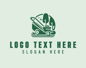 Landscaping Garden Mower logo