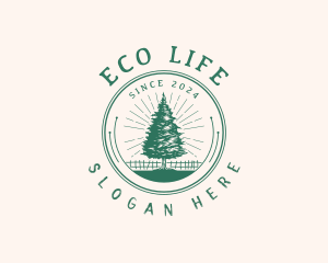 Eco Tree Planting logo design