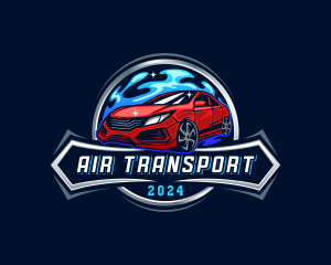 Auto Transportation Car logo design