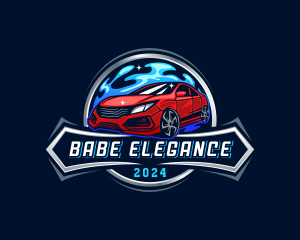 Auto Transportation Car logo design