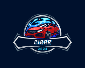 Auto Transportation Car logo design