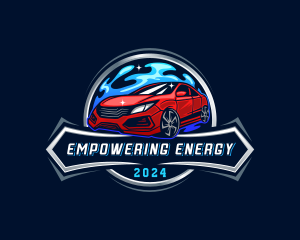 Auto Transportation Car logo design