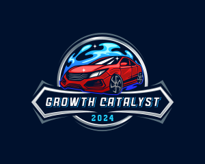 Auto Transportation Car logo design