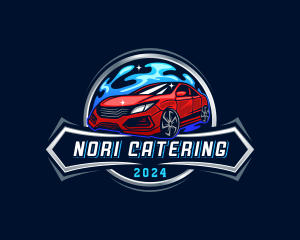 Auto Transportation Car logo design