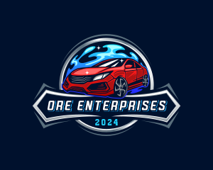 Auto Transportation Car logo design