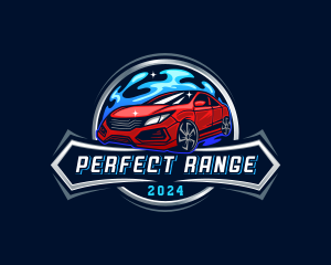 Auto Transportation Car logo design