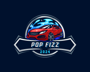 Auto Transportation Car logo design