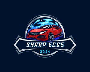 Auto Transportation Car logo design