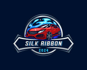 Auto Transportation Car logo design