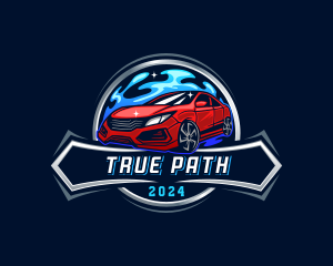 Auto Transportation Car logo design