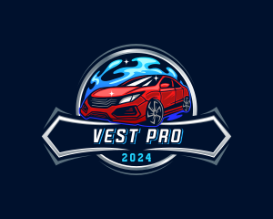 Auto Transportation Car logo design