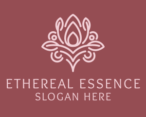 Rose Aromatherapy Oil logo design