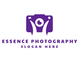 Journalist Photographer Camera logo