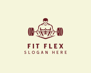 Weightlifter Muscle Workout logo