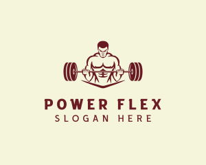 Weightlifter Muscle Workout logo