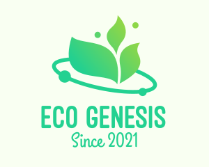 Green Leaf Eco Agritech logo design