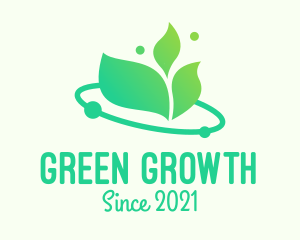 Green Leaf Eco Agritech logo design