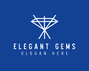 Diamond Gem Jewelry logo design