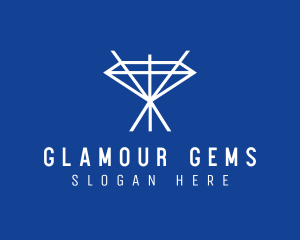 Diamond Gem Jewelry logo design