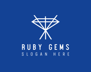 Diamond Gem Jewelry logo design