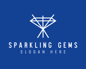 Diamond Gem Jewelry logo design