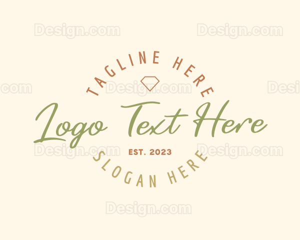 Boutique Jewelry Business Logo