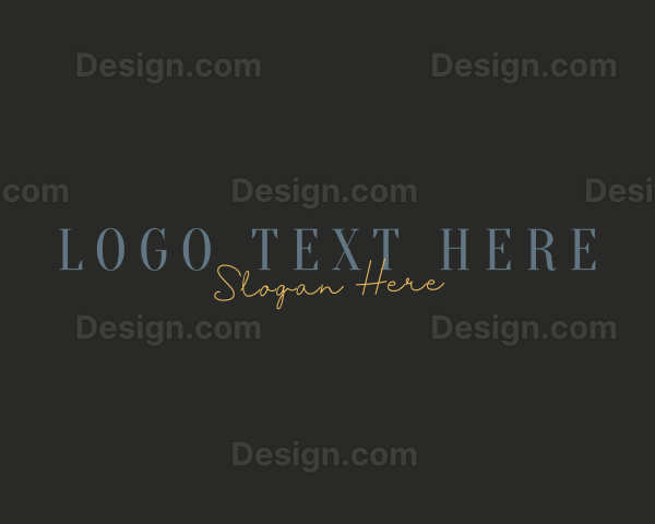 Elegant Stylish Company Logo