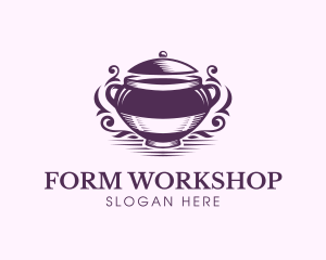 Pottery Workshop Clay logo