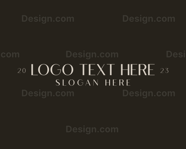 Elegant Stylist Business Logo