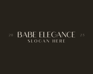 Elegant Stylist Business logo design