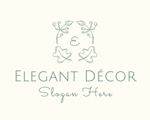 Leaf Foliage Decoration logo design