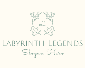 Leaf Foliage Decoration logo design