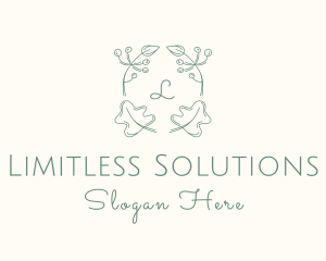 Leaf Foliage Decoration logo design