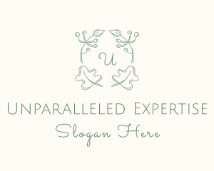 Leaf Foliage Decoration logo design