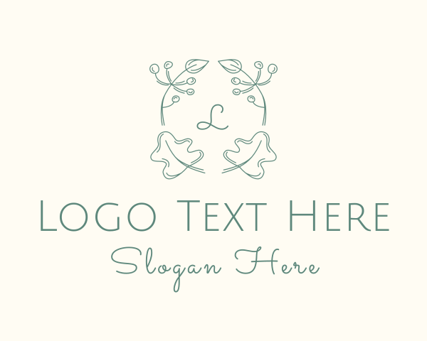 Leaf Foliage Decoration logo