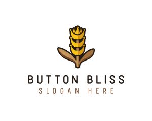 Grain Wheat Farm logo design