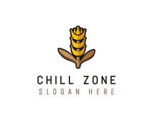 Grain Wheat Farm logo design