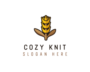 Grain Wheat Farm logo design