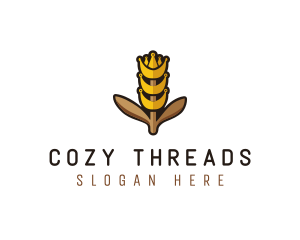 Grain Wheat Farm logo design