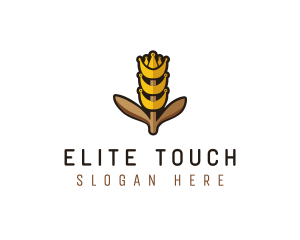 Grain Wheat Farm logo design