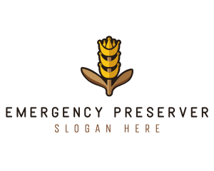 Grain Wheat Farm logo design