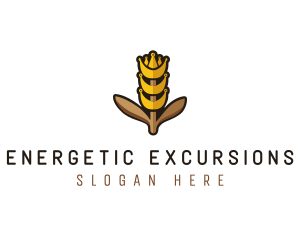 Grain Wheat Farm logo design