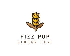 Grain Wheat Farm logo design