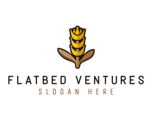 Grain Wheat Farm logo design